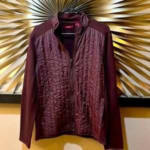 Wine color men lightweight jacket top